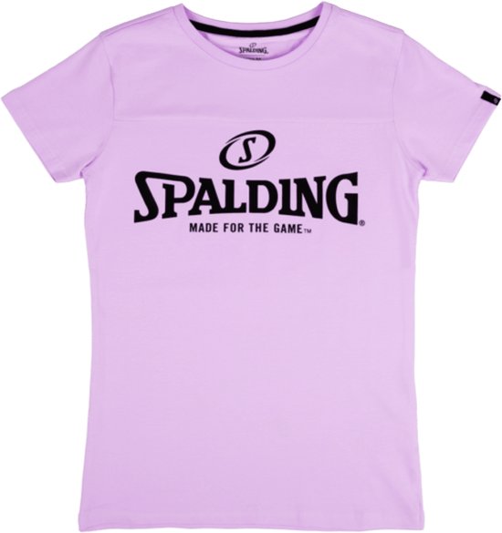 Spalding Essential Logo T-Shirt Dames - Paars | Maat: XXL