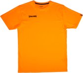 Spalding Essential T-Shirt Heren - Oranje | Maat: XL