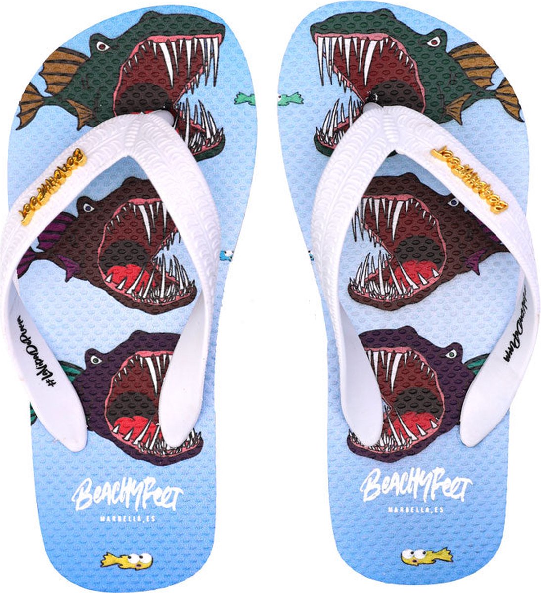 BeachyFeet® - Beach Dab - Kids Flip Flops