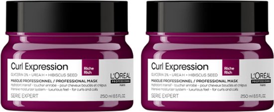 L'Oréal SE - Curl Expression - Intensive Moisturizer Rich Masker - 2x 250ml