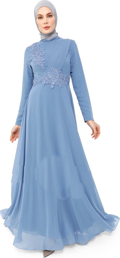 Moslimkleed voor dames, ramadan, one piece, gebed, hijab met hoofddoek, abaya Dubai, volledige
