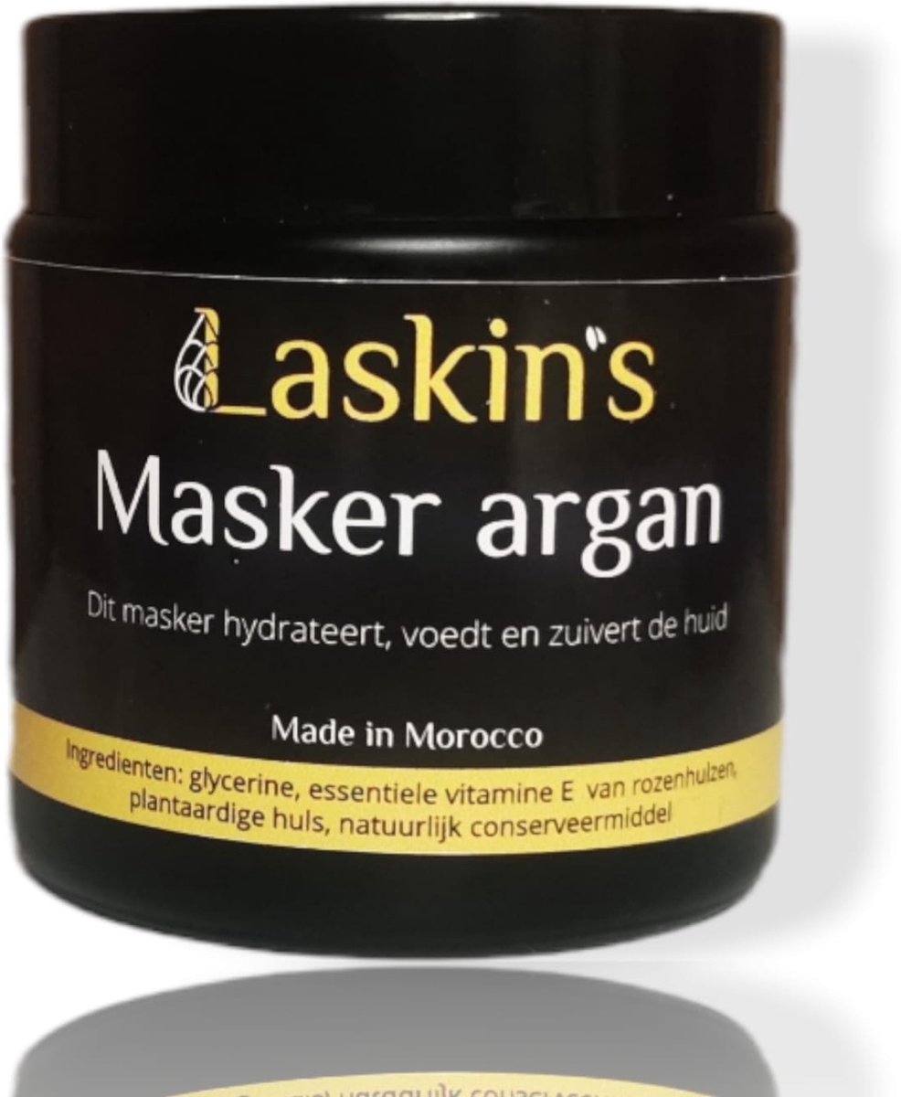 LASKINS ARGANOIL MASKER - Beauty - Gezichtsmakser - hydraterend - antirimpel -
