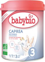 Babybio CAPREA 3 - Flesvoeding - Peutermelk op basis van bio geitenmelk - 800 gram - Vanaf 6 mnd