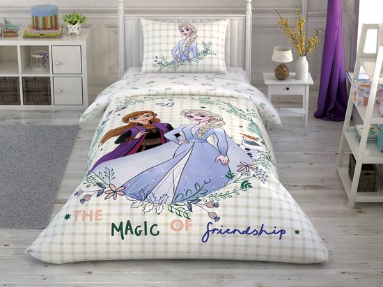 Disney Home - Ensemble de housse de couette pour enfant 1 personne Frozen 2  Friendship... | bol