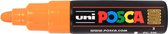 Krijtstift - Chalkmarker - Universele Marker - Uni Posca Marker - oranje - PC-7M - 4,5mm - 5,5mm - Medium Punt - 1 stuk