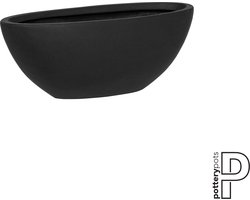 Pottery Pots - Bloempot - Zwart - D43 x H18 cm
