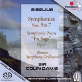 Boston Symphony Orchestra, Sir Colin Davis - Sibelius: Symphonies & Symphonic Poem "En Saga" (Super Audio CD)