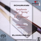Schumann: Symphonies No. 1 & 3 - Inbal -SACD- (Hybride/Stereo/5.1)