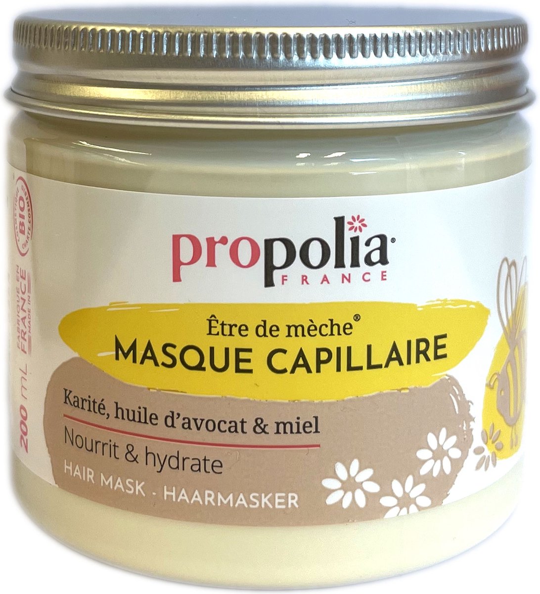 Goedkoopste Bio Haarmasker met propolis 200ml Propolia