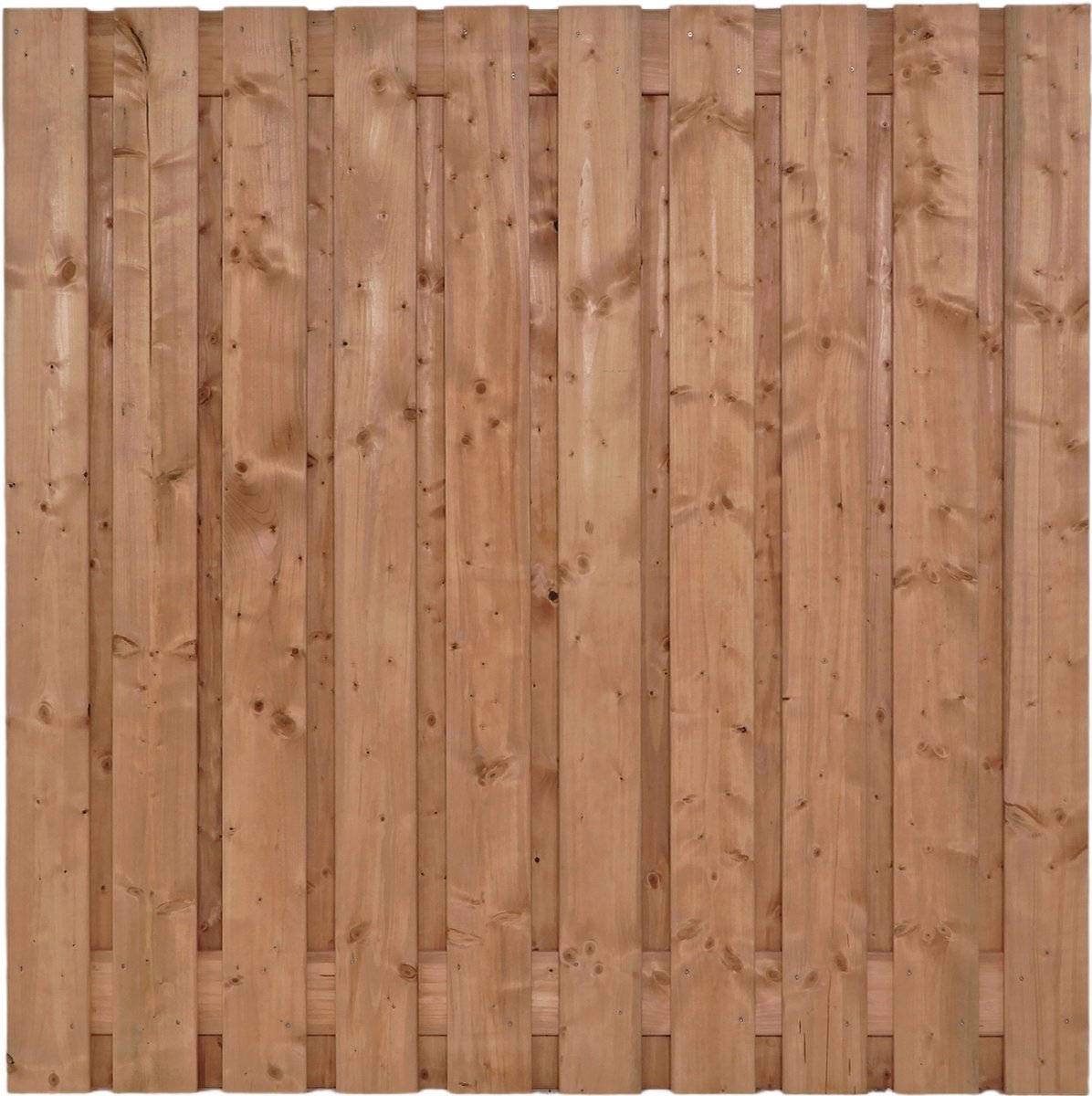 Tuinscherm Caballero Wood® 21 planks - verticaal - 180x180 cm