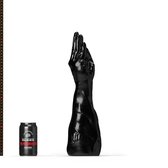 All Black Steroïd - Backstroke Dildo - 40,5 x 8,9 cm - XXL Dildo - Fisting Dildo - Vuistneuken - Vuist Dildo - Anaal Dildo - Grote Dildo - Seksspeeltje - Sex Toy - Anaal Toys - Anaal Speeltje