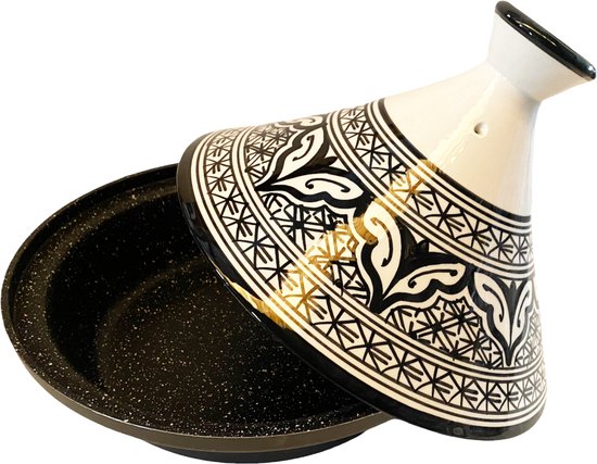 Cuilina Tajine Fes 30cm - Handbemalte Keramik Für Induktion & Alle Herdarten