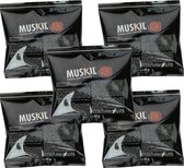 Zapi Muskil graankorrels - Muskil muizengif korrels voor binnen en buiten - 5 zakjes muizenvergif met snelle werking