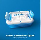 bobbie. blue - Opblaasbaar ligbad voor 2 personen - geschikt voor binnen en buiten - ijsbad - zitbad - zwembad - badkamer - bath bucket