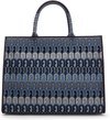 Furla Opportunity Dames Schoudertas/Shopper Katoen/Leer/Textiel - Blauw