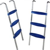 Deuba Ladder Trampoline - 110cm Hoog 3 Treden - Kunststof