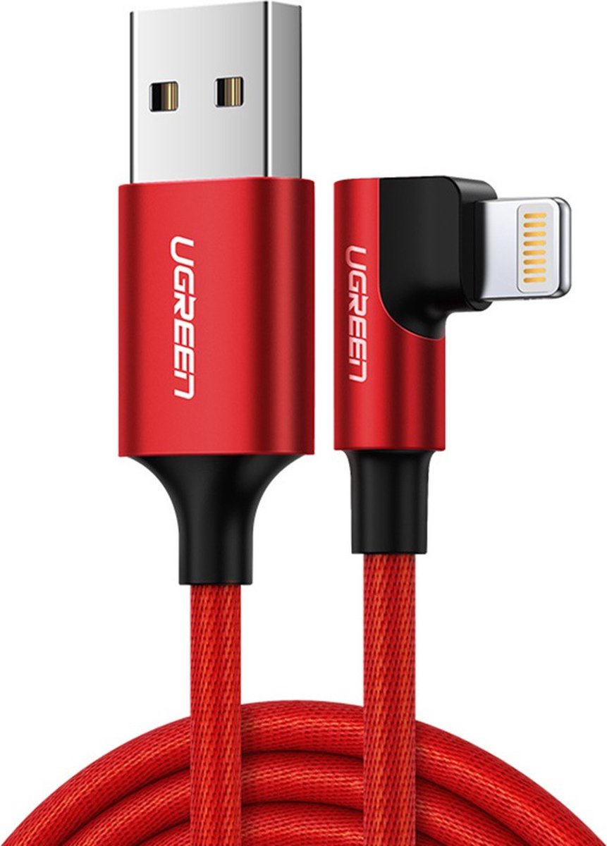 UGREEN Câble Lightning USB C MFi Certifié Nylon Tressé Chargeur