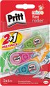 Correctieroller pritt micro 5mm 2+1 gratis | Blister a 3 stuk | 10 stuks