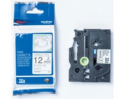 Brother TZe, TZ TZe-R231 Tapekleur: Wit Tekstkleur:Zwart 12 mm 4 m
