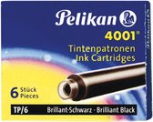 Pelikan 4001 - Korte Inktpatronen - Zwart