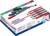 Giotto Robercolor whiteboardmarker maxi, ronde punt, zwart 12 stuks