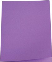 Pergamy dossiermap lila, pak van 100 5 stuks