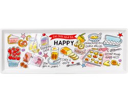 foto van Blond Amsterdam, Happy - Cakeschaal