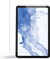 Case2go - Screenprotector geschikt voor Samsung Galaxy Tab S8 (2022) - Tempered Glass Screenprotector - Case Friendly - Transparant