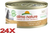 Almo Nature HFC - Nourriture pour chat - veau - 24x70gr