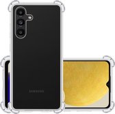 Hoes Geschikt voor Samsung A13 5G Hoesje Siliconen Cover Shock Proof Back Case Shockproof Hoes - Transparant
