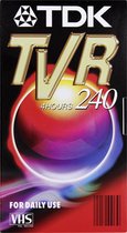 TDK TVR 240 videocassette (2 pack)