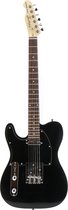 Fazley Classic Series FTL218 Black LH linkshandige elektrische gitaar