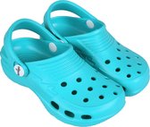 Turquoise rubberen crocs voor kinderen - LEMIGO / 32