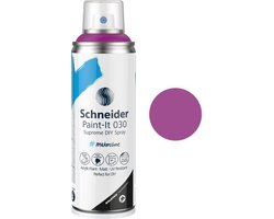 Schneider spuitbus verf - Paint-It 030 - DIY spuitverf - acrylverf - 200ml - paars - S-ML03050143