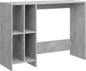 vidaXL-Bureau-102,5x35x75-cm-bewerkt-hout-betongrijs