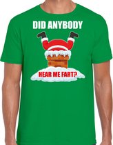 Chemise / outfit de Noël Fun Est-ce que quelqu'un a entendu mon pet vert pour les hommes 2XL