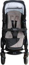 WOOOL® Schapenvacht Opleg Buggy - Baby - Grijs - 100% Echte Schapenwol  - Kinderwagen en Autostoel