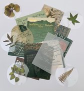 Bulletjournal set | stickers | scrap papier | planten | WIlderness Woods