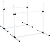 Agilité pour le chien - obstacle - deux haies - ensemble d'obstacles - jusqu'à 95 cm - ensemble d'agilité pour chien - obstacle - agilité pour le chien