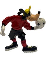Disney Goofy - keeper - voetballer poppetje - 9cm - speelfiguurtje Bullyland