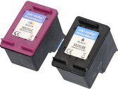 PrintAbout huismerk Inktcartridge 302XL (F6U67AE) Zwart + 3 kleuren Multipack Hoge capaciteit geschikt voor HP