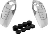 Mobigear Hoesje geschikt voor Dun Playstation 5 controller Hoesje Flexibel Siliconen | Mobigear Classic - Wit