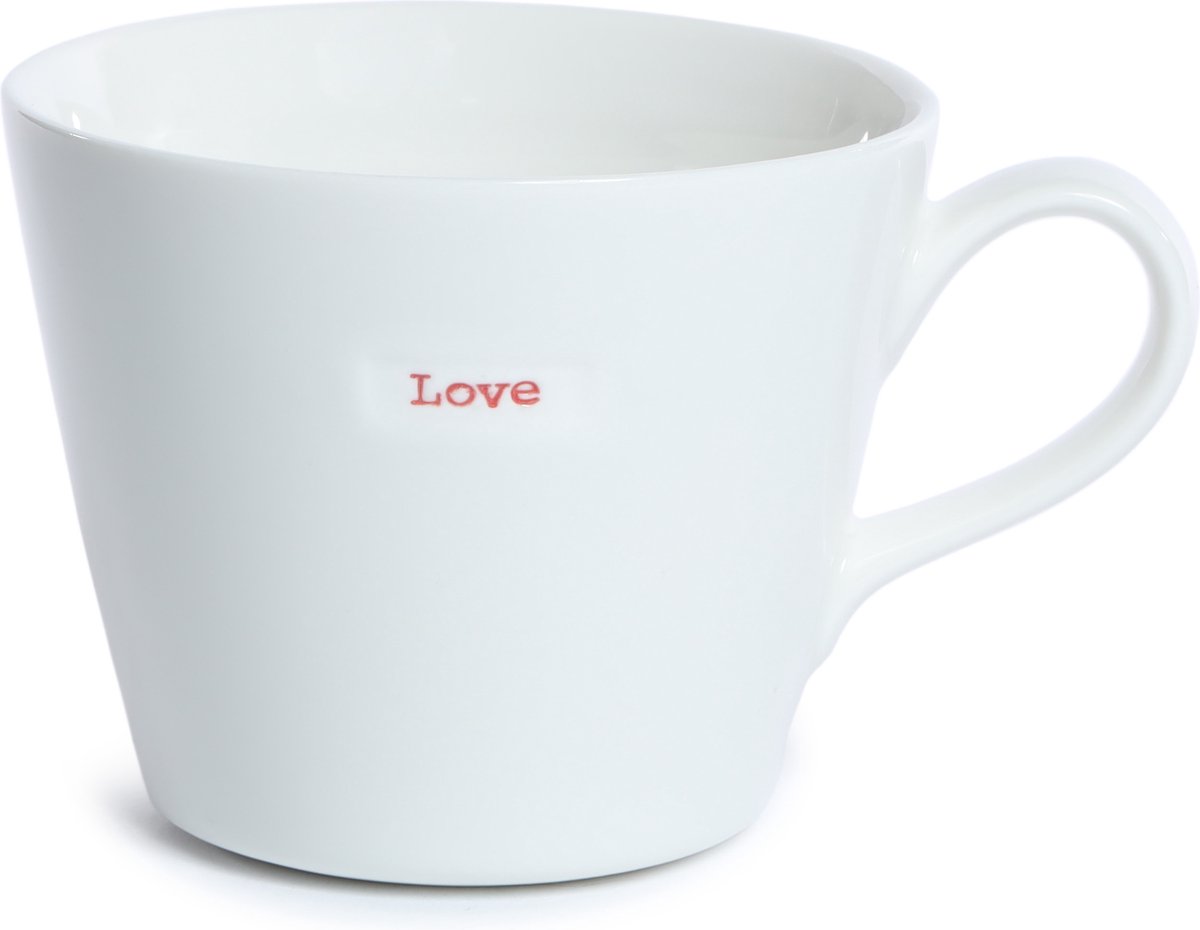 Keith Brymer Jones Bucket mug - Beker - 350ml - Love -