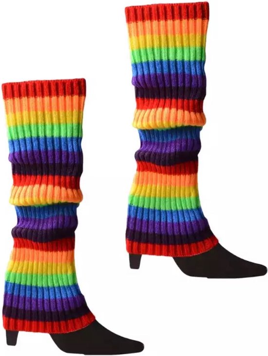LGBT beenwarmers - LGBT kousen - gaypride beenwarmers - foute feest - 90's party - Regenboog beenwarmers - love is love - Gay - lesbian - trans - cadeau - kado - verjaardag - feestdag – pride - ecual - pride maand - pride accesoires - gekl