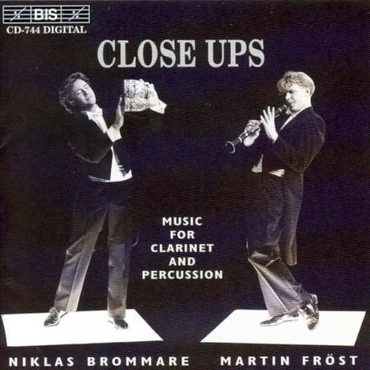 Martin Fröst & Niklas Brommare - Close Ups, Music for Clarinet And Percussion (CD)