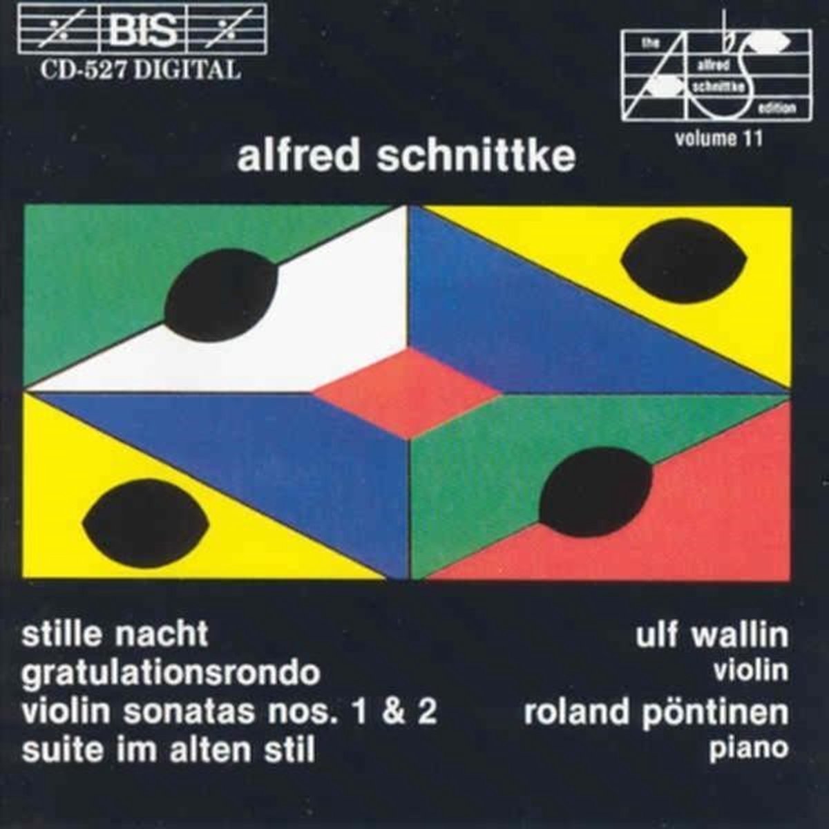 Ulf Wallin & Roland Pöntinen - Schnittke: Violin Sonatas (CD)