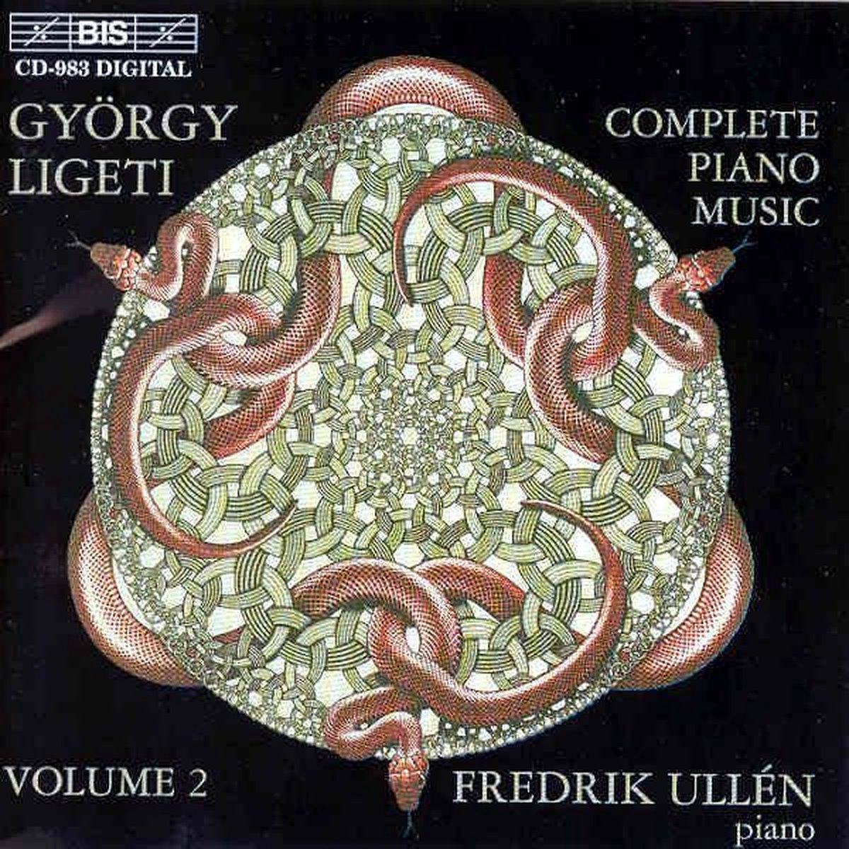 Fredrik Ullén - Ligeti: Complete Piano Music Vol 2 (CD)