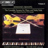 Elisabeth Westenholz & Nils-Erik Sparf - Brahms: Complete Sonatas For Piano And Violin/Viola Vol. 2 (CD)