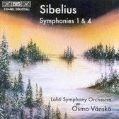 Lahti Symphony Orchestra, Osmo Vänskä - Sibelius: Symphony No.1 & 4 (CD)
