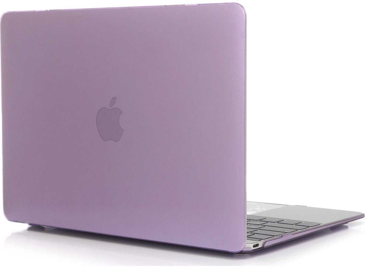 Mobigear Laptophoes geschikt voor Apple MacBook Air 13 Inch (2010-2019) Hoes Hardshell Laptopcover MacBook Case | Mobigear Glossy - Paars - Model A1369 / A1466